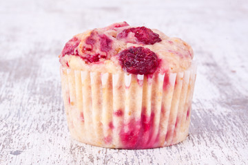 raspberry muffin