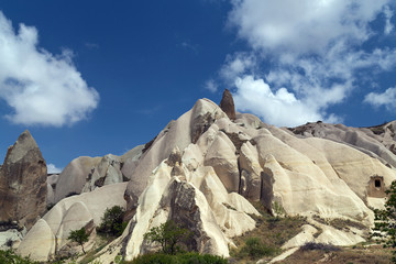Mountain landscape, Goreme, Cappadocia, Turkey