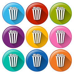 Popcorn icons