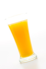 Orange juice glass