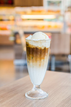 Iced coffee