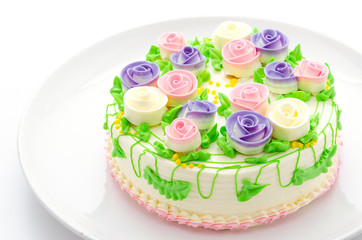 Flower cakes