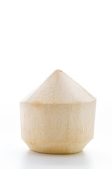Coconut isolated on white