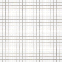 Tiled white brick wall background and texture