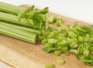 Chopped celery