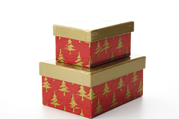 Weihnachts-Geschenk -Boxen mit separatem Deckel