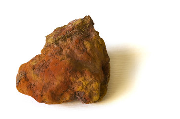 Limonite (iron ore) from Italy. 5cm high.