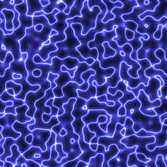 Plasma electricity abstract seamless generated hires texture