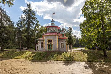 Catherine Park. Russia. Chinese (Creaking) arbor.