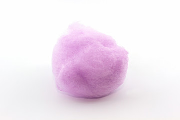 Purple spun sugar, Cotton Candy.