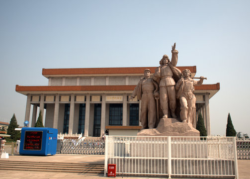 Mausoleum of Chairman Mao, Beijing, China