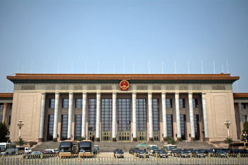 Fototapeta premium The Great Hall of People, Beijing, China