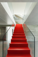 Naklejki  czerwone schody