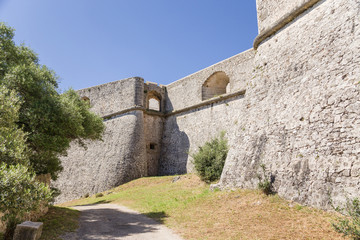Fototapeta na wymiar Antibes, France. Fort Carre (1565) - 13