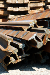 railway rails scrap recycling
