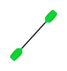 Paddle in green design