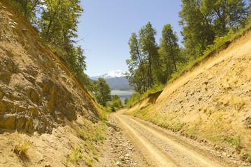 Fototapeta premium Chileneas routes.