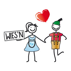 Oktoberfest - Wiesn - München - Herz
