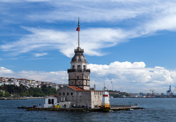 Fototapeta premium Maiden's Tower, Istanbul, Turkey