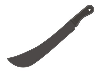 machete, black vector icon