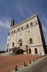 Fototapeta na wymiar Consuls Palace of Gubbio (Umbria, Italy)
