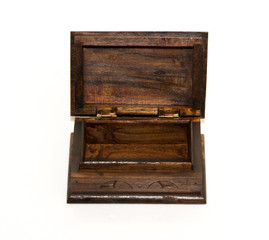 Old Wood box empty