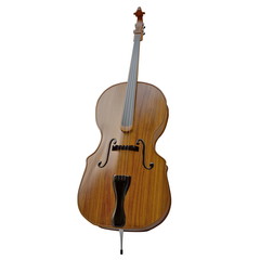 Fototapeta premium Contra bass isolated