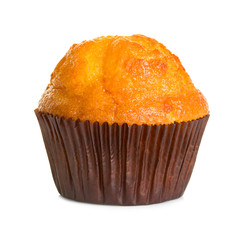 muffin isolated on white background