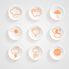icons weather design