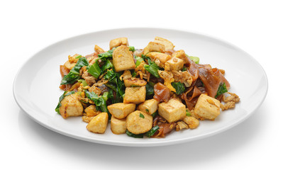 Stir Fried Rice Noodle with tofu