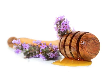 Zelfklevend Fotobehang miel de lavande © guy