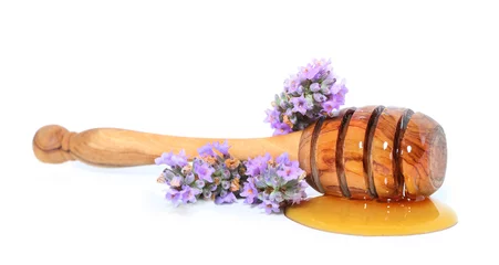 Deurstickers lavendel honing © guy
