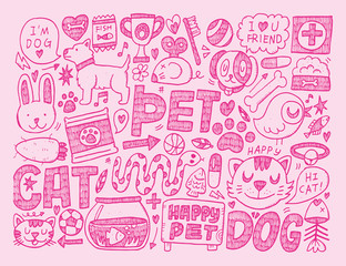 doodle pet background