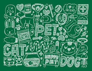 doodle pet background