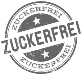 zuckerfrei stamp