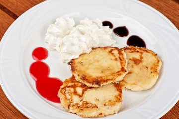 Cheese pancakes