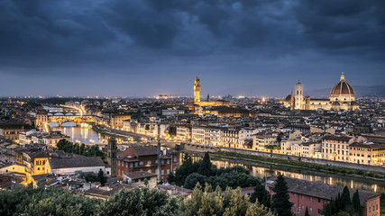 Fototapeta na wymiar Florence Skyline