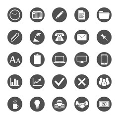 Business and finance icon set