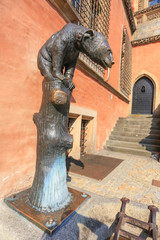 Wrocław - Fontanna z niedźwiedziem © Rochu_2008