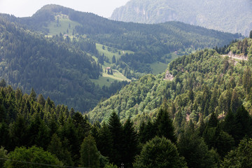 Naklejka premium mountain landscape