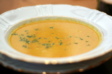Grünkernsuppe