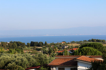 Fototapeta na wymiar Mediterranean Sea, South Italy