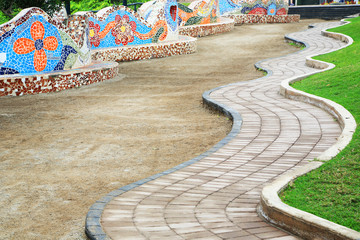 Playground in Miraflores, Lima, Peru