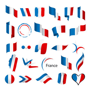 biggest collection of vector flags of France