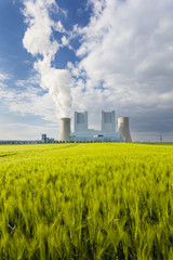 Power Station And Rye Field