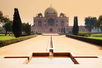 Gordijnen Humayun's Tomb, Delhi, India - the tomb of second Mughal Emperor © Rechitan Sorin