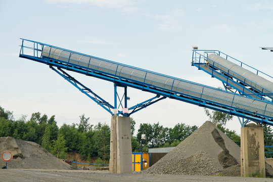 Belt conveyors - Mining in the quarry