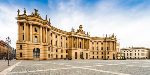 Fototapeta na wymiar The Humboldt University of Berlin is one of Berlin's oldest univ