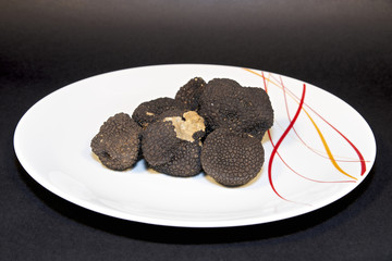 Delicious Truffles, Tuber melanosporum, Norcia, Italy