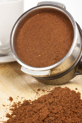 prepare espresso